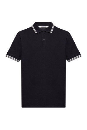 Tシャツ・カットソー Burberry Logo Striped Polo Shirt Authentic Burberry Black Label Striped Polo Shirt - Etsy
